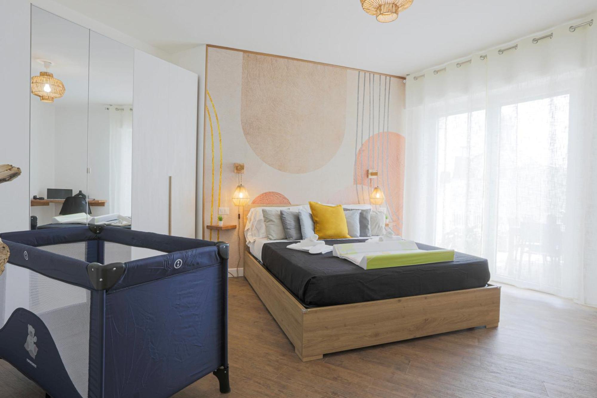 Attico Luxury Con Parcheggio E Terrazza Vista Mozzafiato Appartement Genua Kamer foto